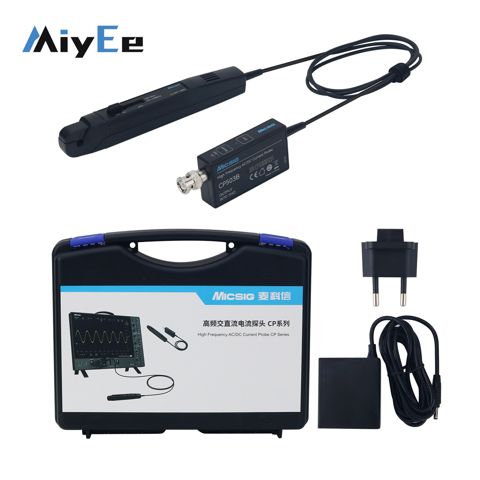 Micsig CP503B 50 MHz 5A/30A So - Current Probe Ac Dc 50Mhz Oscilloscope recensione e prezzo