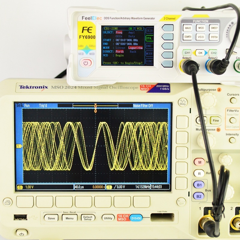 Generatore di Segnali Digitali - Dual Channel Arbitrary Waveform Function Generator 60Mhz recensione e prezzo