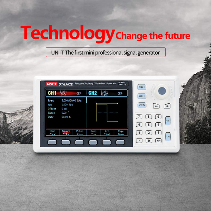 UNI-T UTG932E UTG962E Funzione - Dual Channel Arbitrary Waveform Function Generator 60Mhz recensione e prezzo